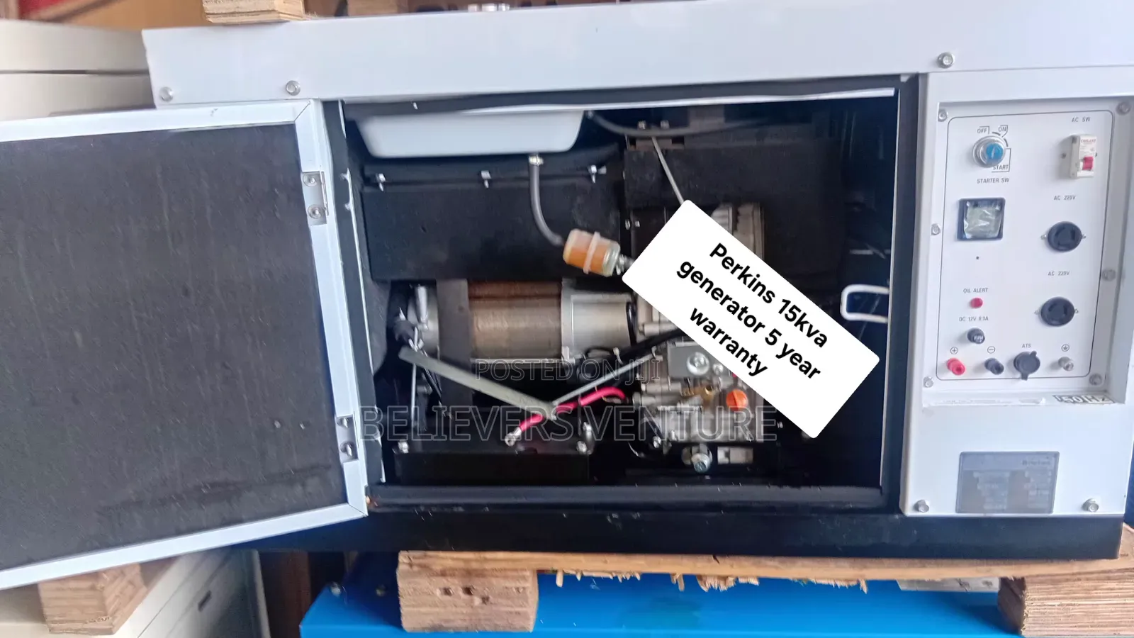 Perkins 15KVA Genset – Heavy-Duty Power for Every Need