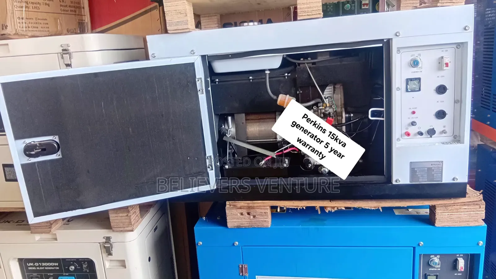 Perkins 15KVA Genset – Heavy-Duty Power for Every Need