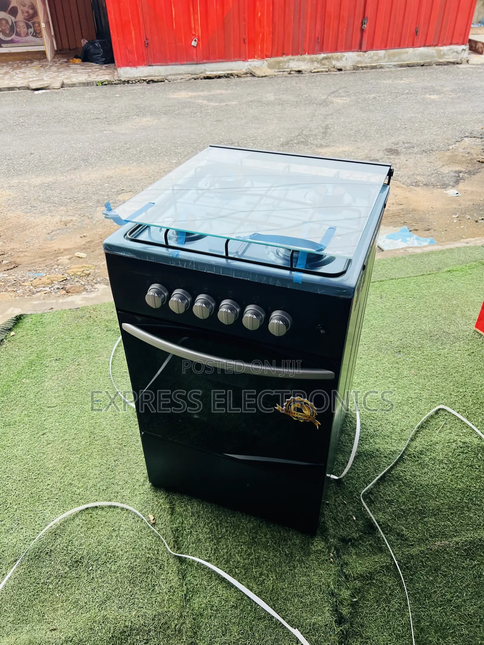 Available Now at Store 50/50 Gas Cooker Oven 4burner