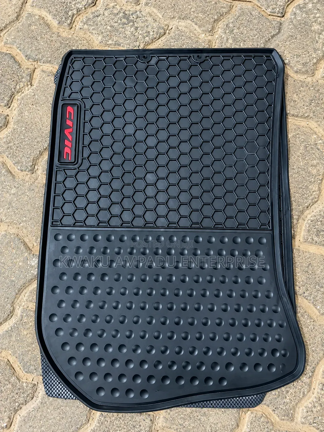 Honda Civic 3D Heavy-Duty Floor Mat - Full Set