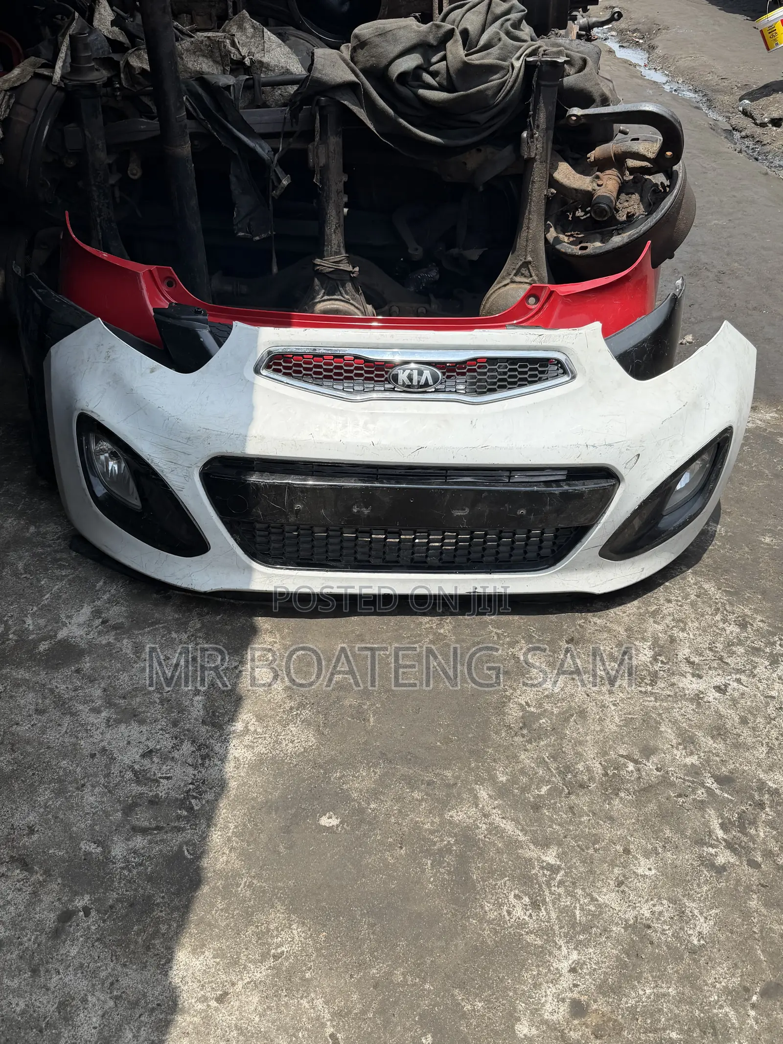 Kia Morning 2012 Front Bumper Homeused