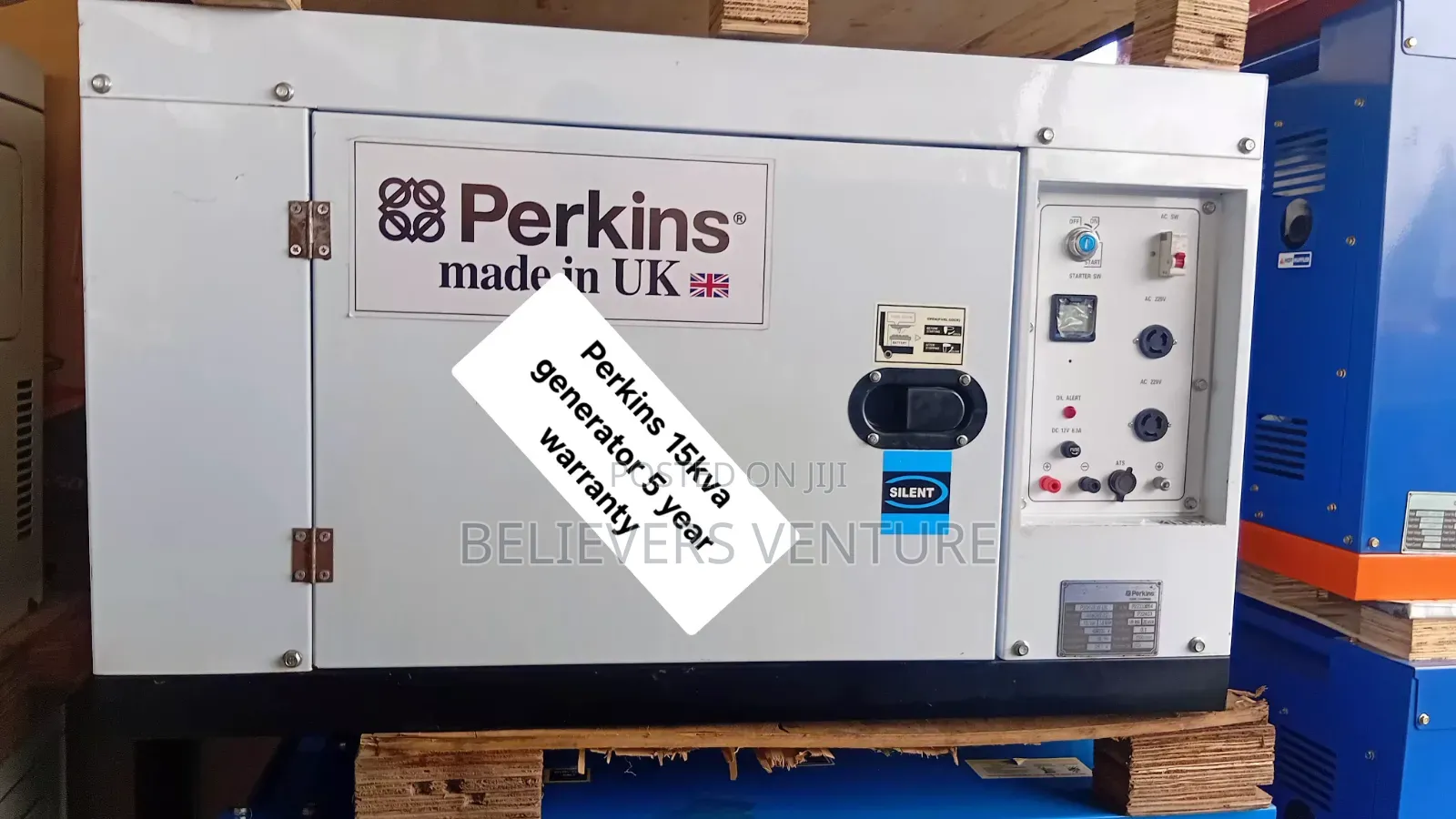 Perkins 15KVA Diesel Generator – Strong Power That Lasts