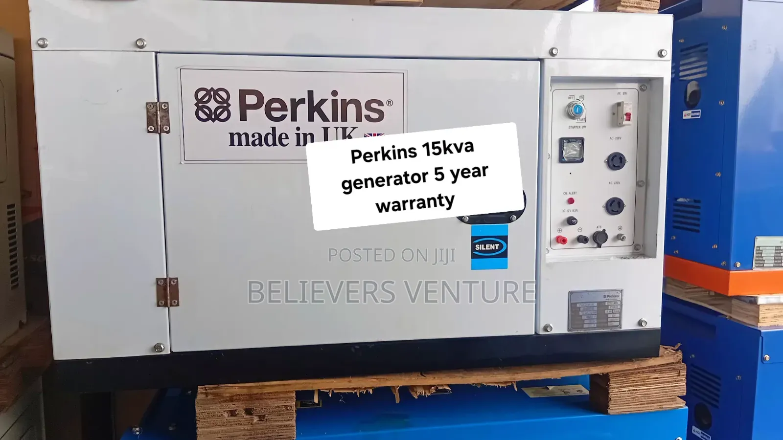 Perkins 15KVA Generator – Dependable Power for Your Business