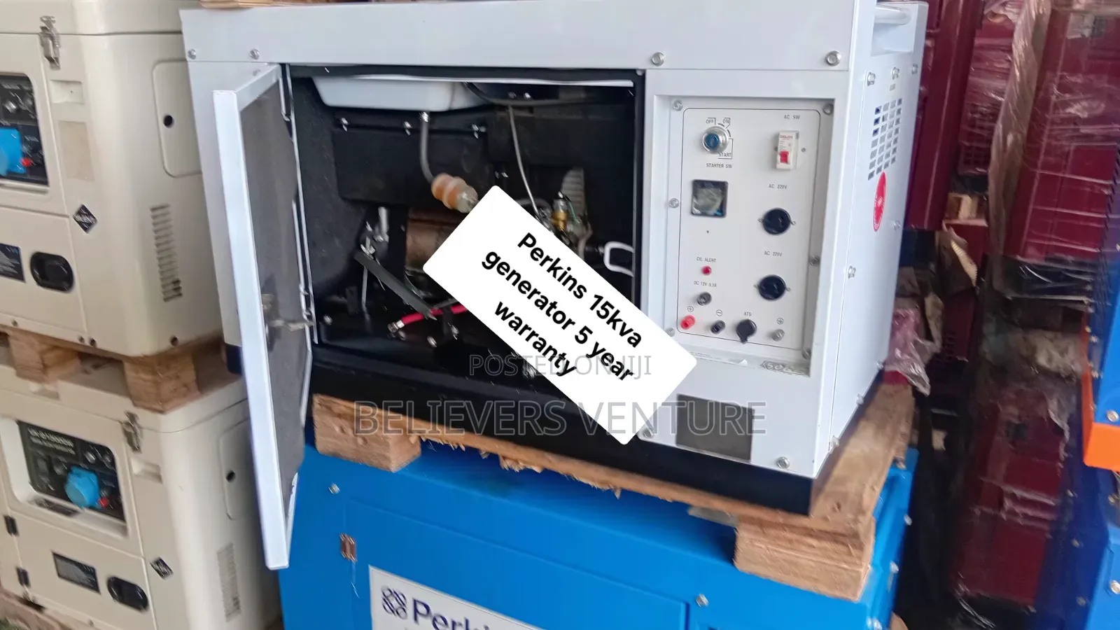 Perkins 15KVA Generator – Reliable Power for Every Day