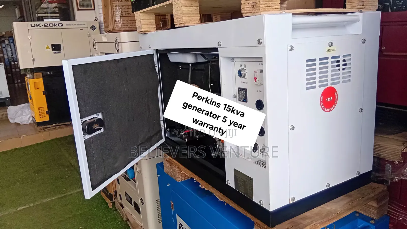 Perkins 15KVA Generator – Reliable Power for Every Day