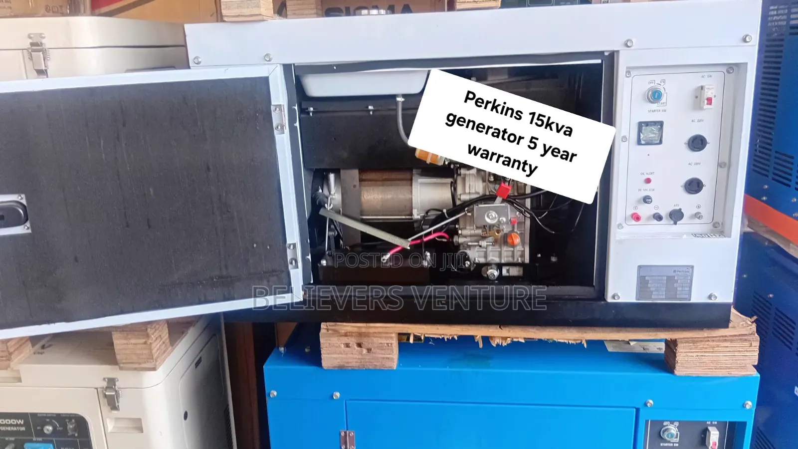 Perkins 15KVA Generator – Strong, Efficient Dependable