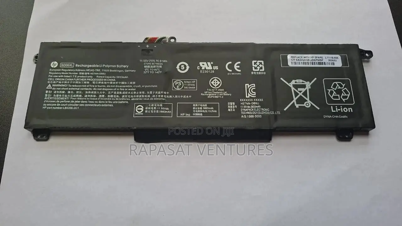 HP Sd06xl Battery