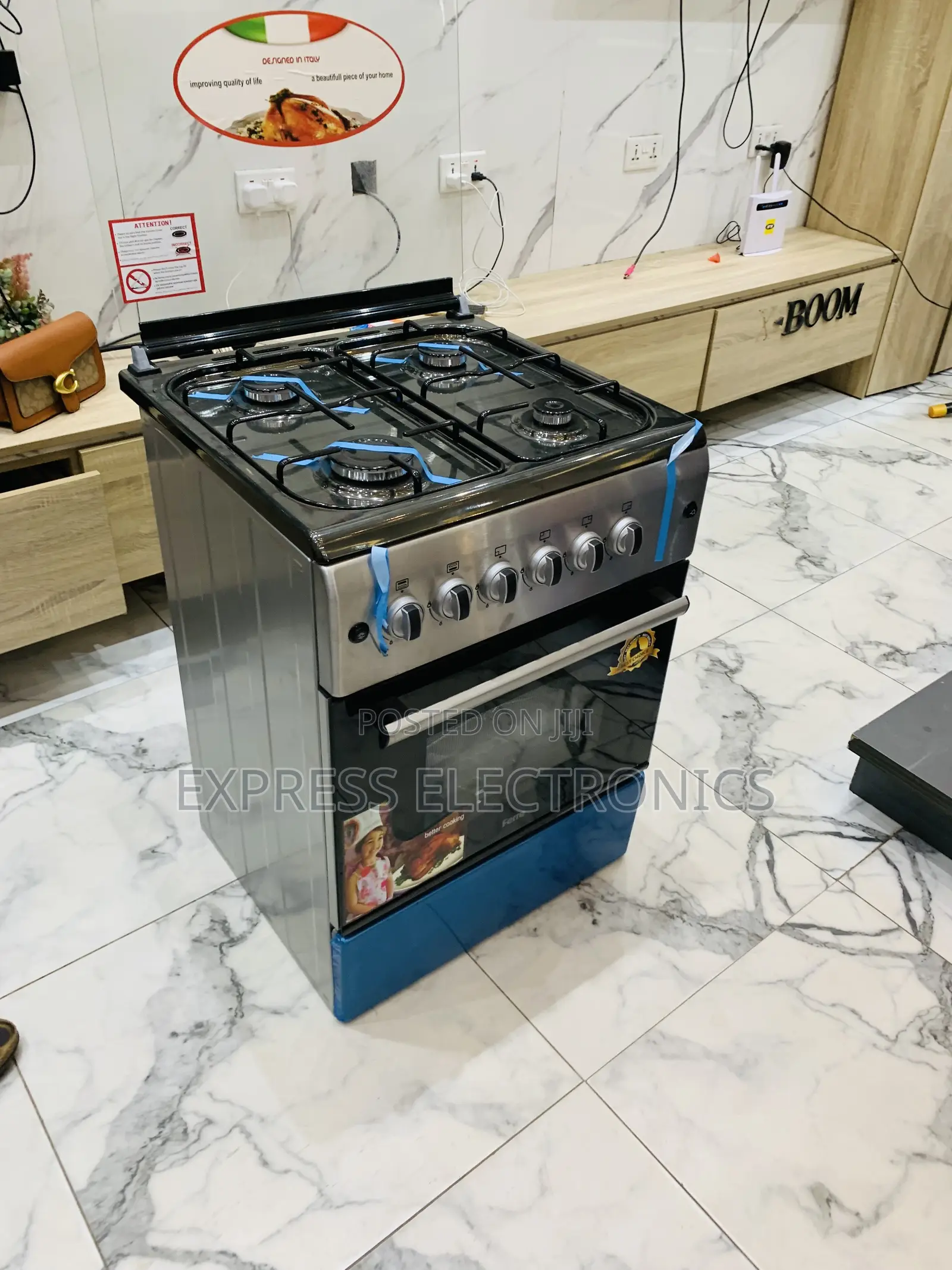 Best Buy for Less New Line Gas Cooker Oven 4burner 60/60