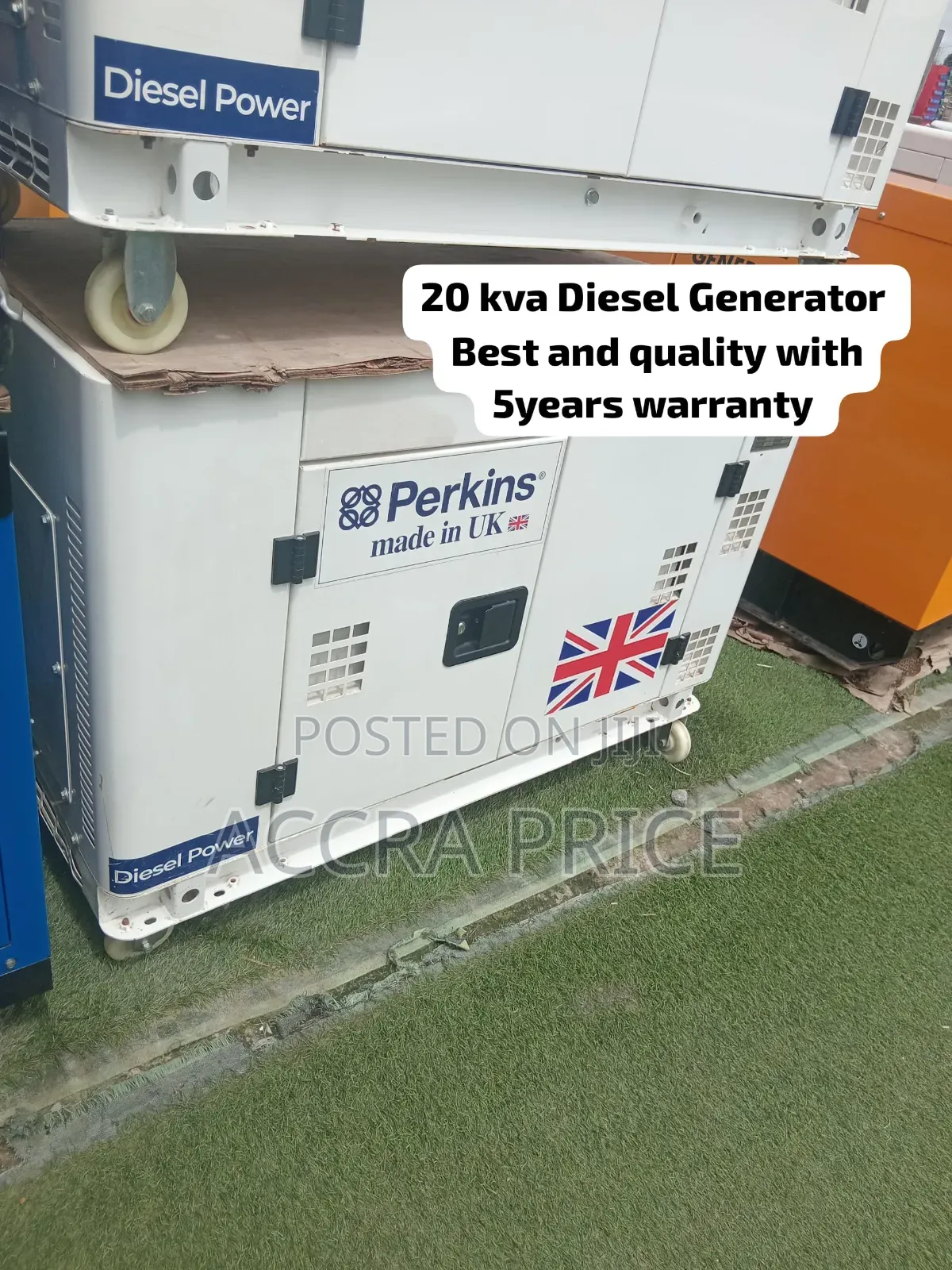 Brid on High Master 20kva Perkins Generators