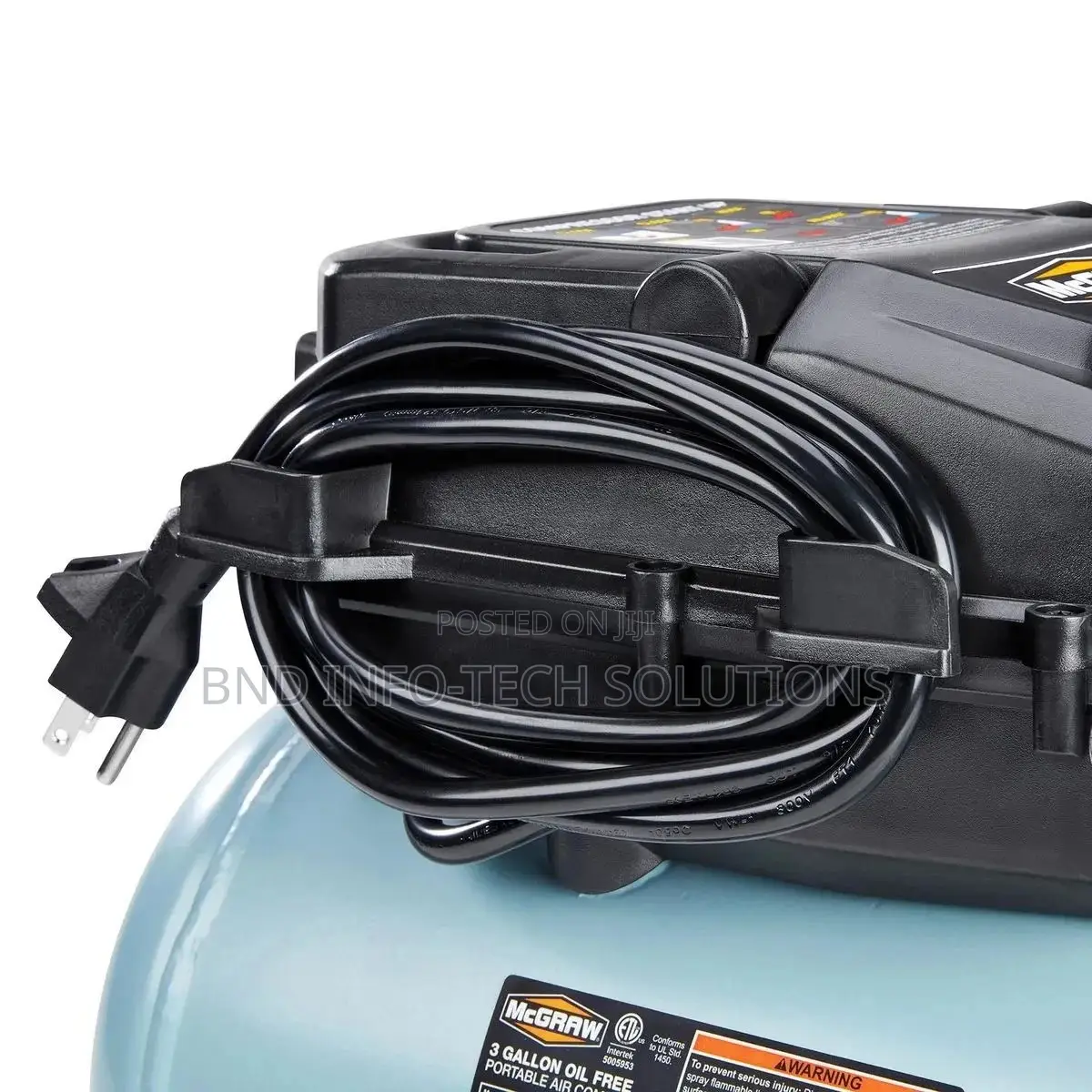 3 Gallon Oil Free Portable Electric Air Compressor
