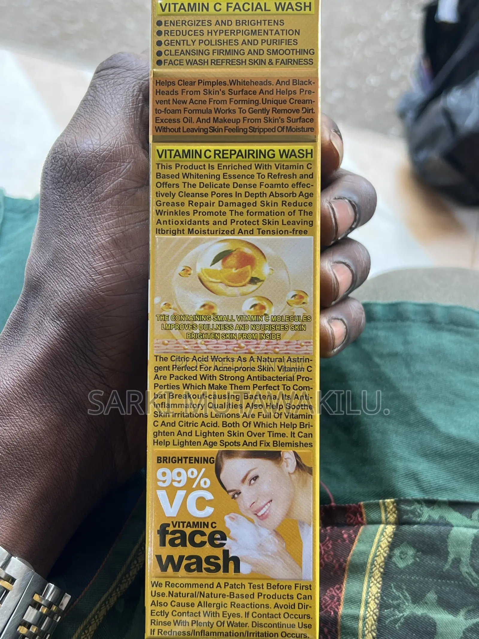 Vitamin C Facial Wash