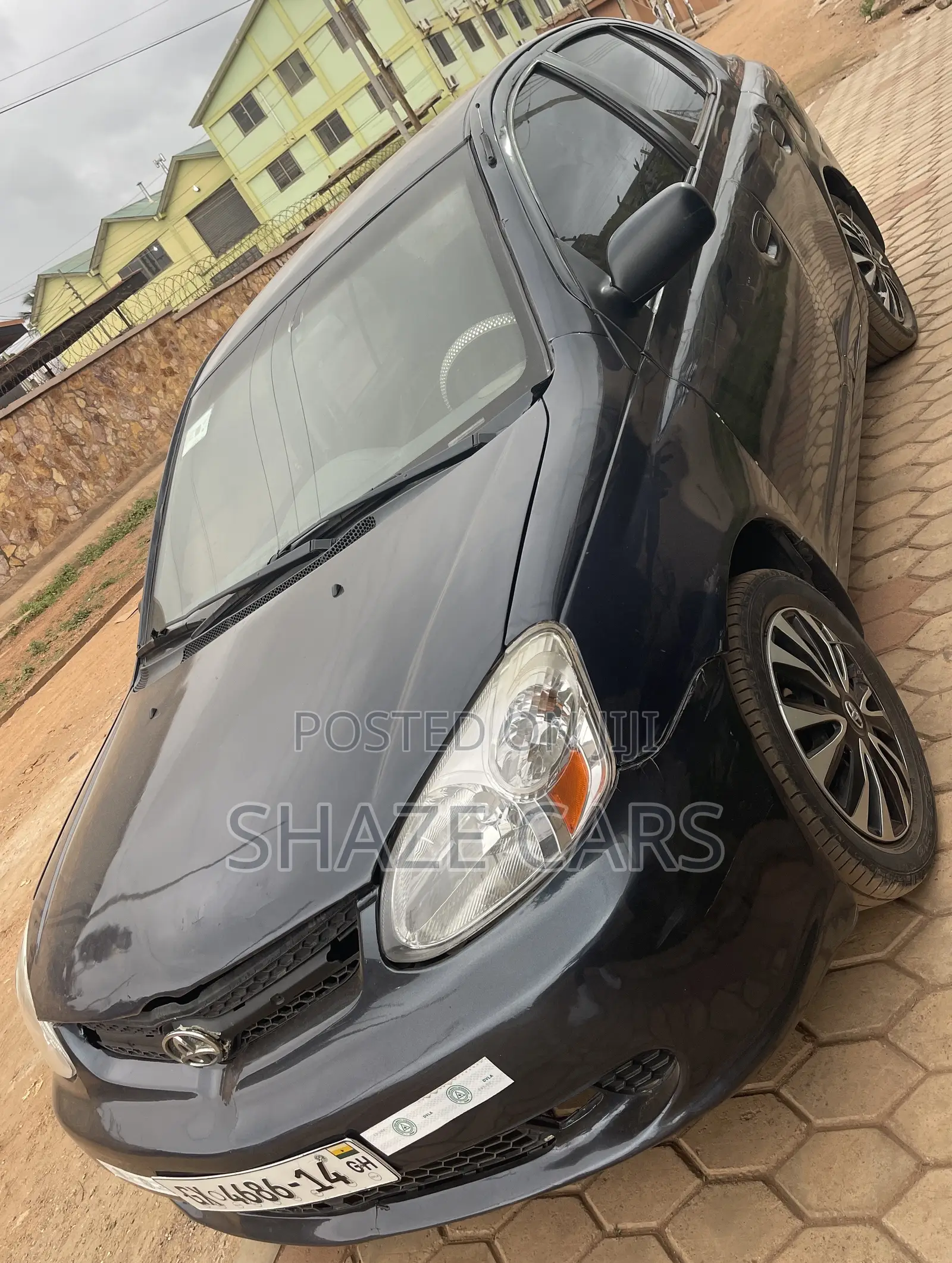 Toyota Echo Sedan 2005 Blue