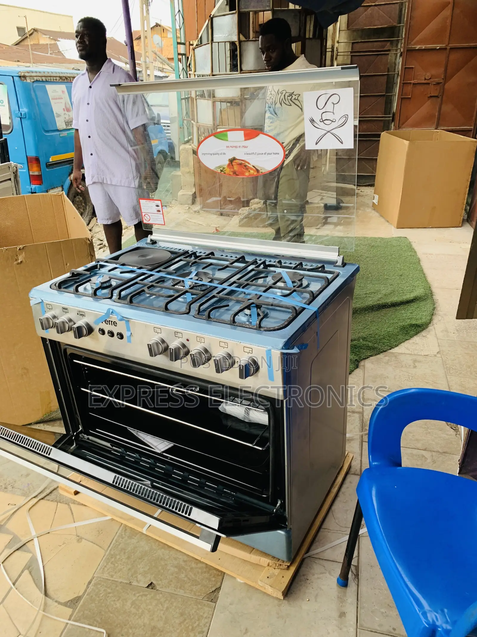 Yext Is for Your Gas Electric 4-1 Stove Oven Rotisserie Grill