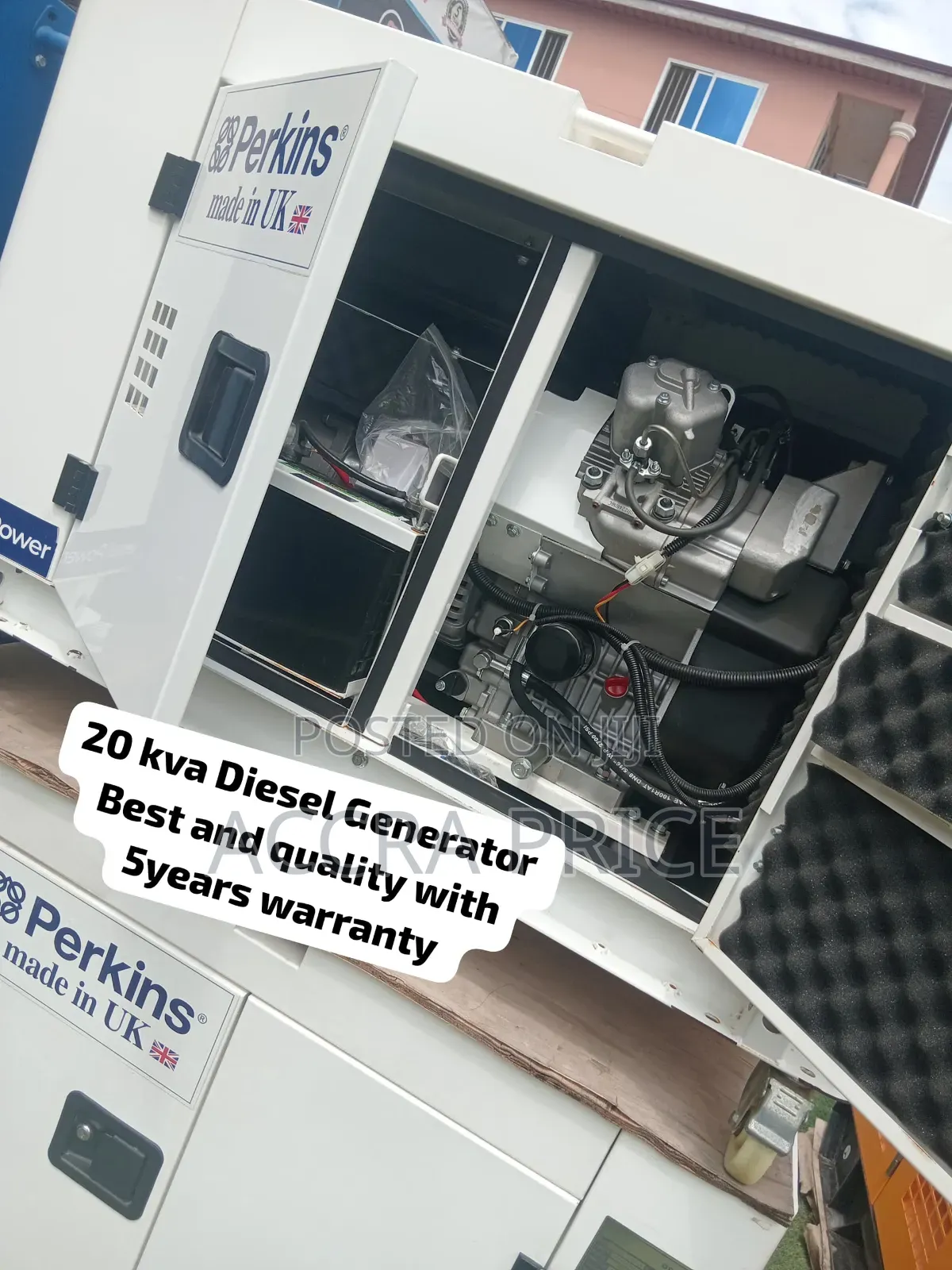 Heavy Duty 20KVA Diesel Genset – Premium Power Solution