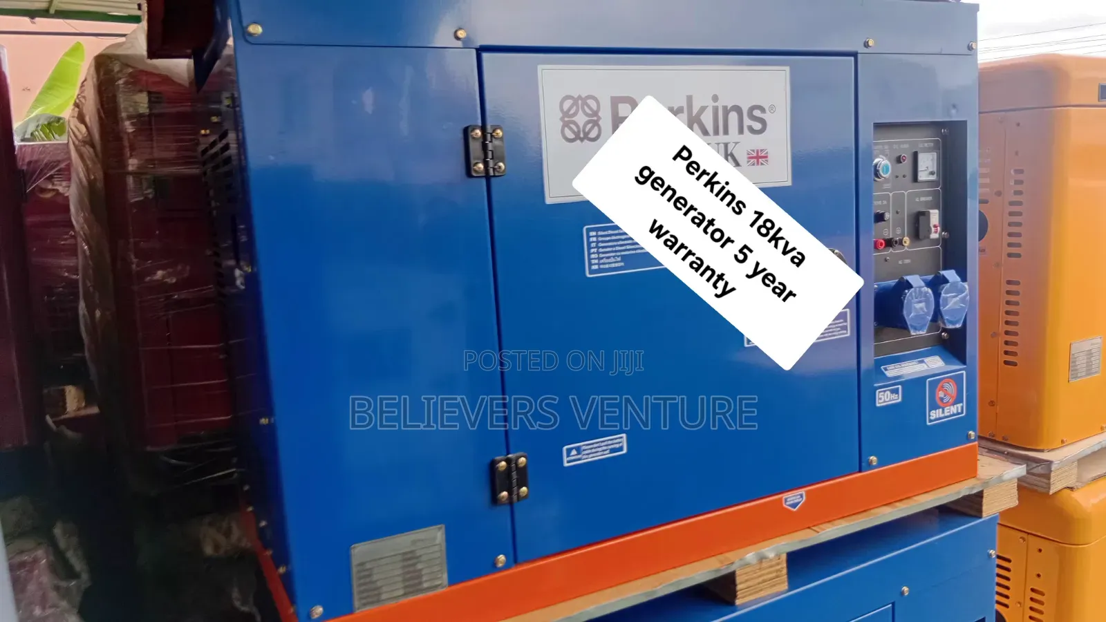 Perkins 18KVA Generator – Keep Your Business Running Smoothly