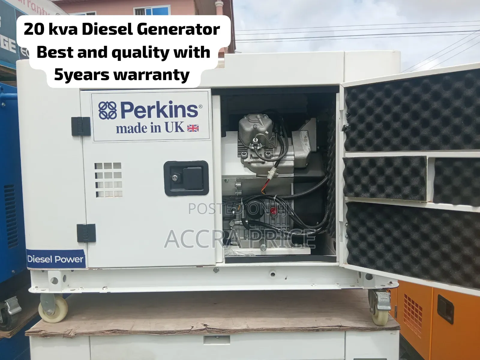 Brand New 20KVA Diesel Generator – Quality Engine, Massive Performance