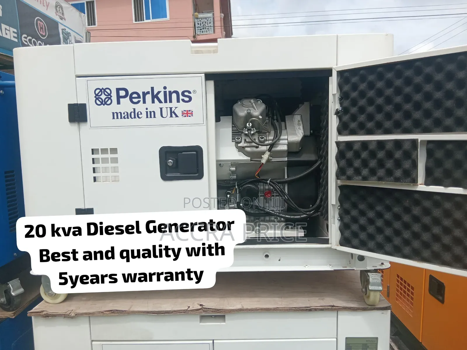 Brand New 20KVA Diesel Generator – Quality Engine, Massive Performance