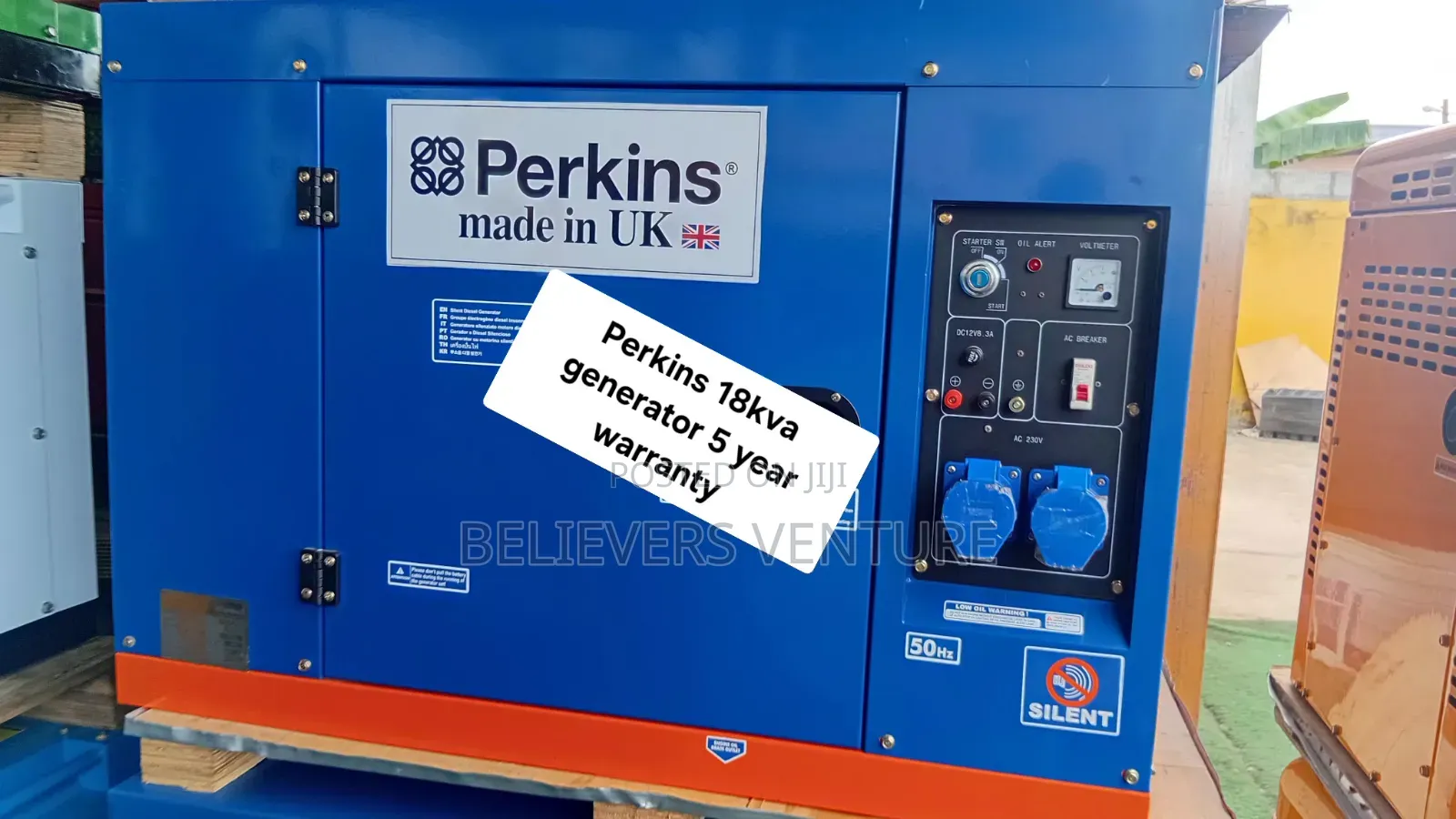 Perkins 18KVA Generator – Efficient Dependable Backup Power