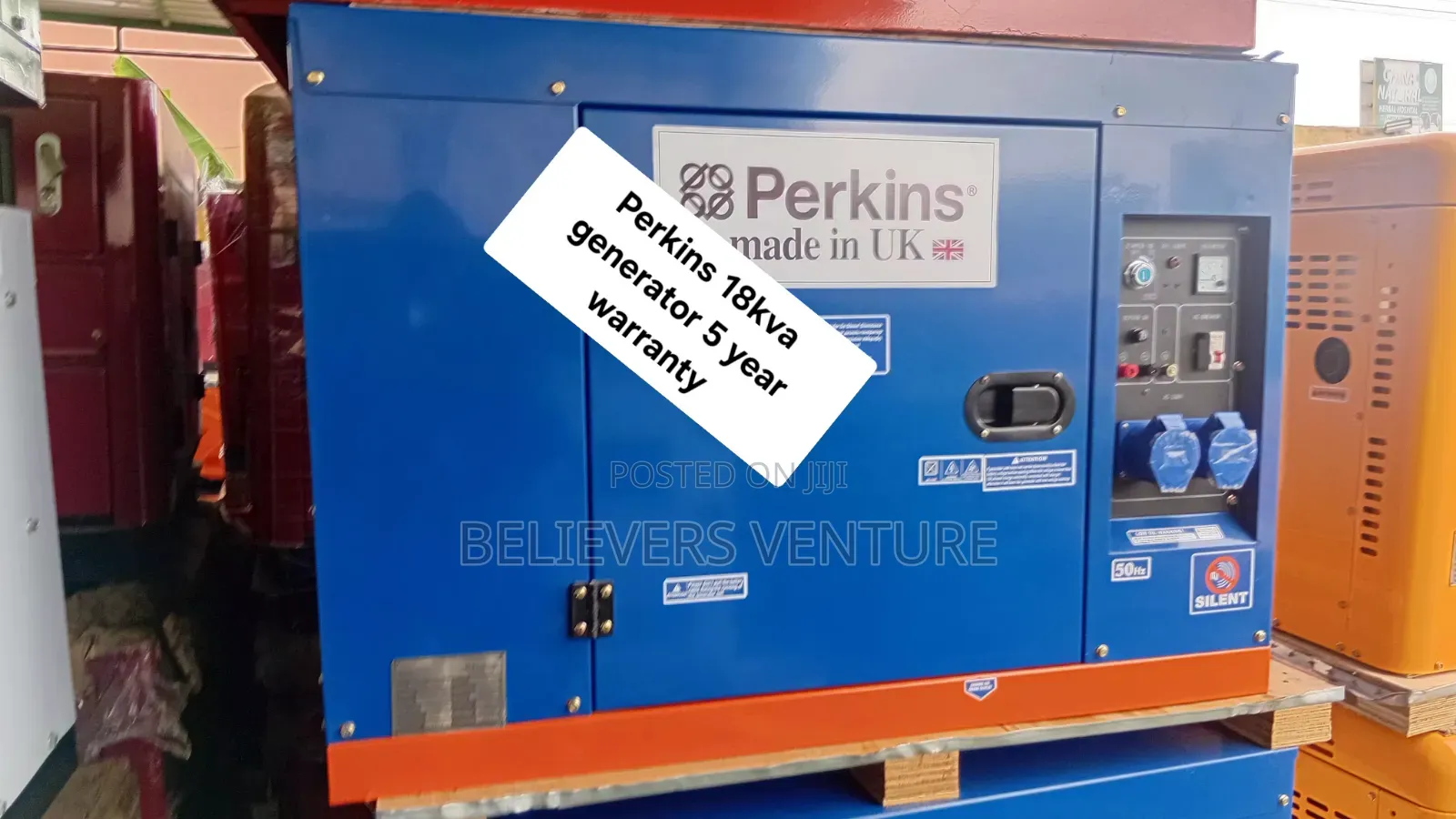 Perkins 18KVA Generator – Reliable Power for Every Need