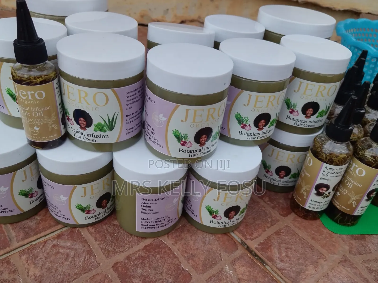 Jero Organic Hair Cream