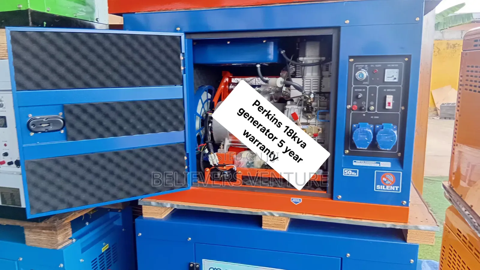 Perkins 18KVA Generator – Powerful, Reliable Efficient