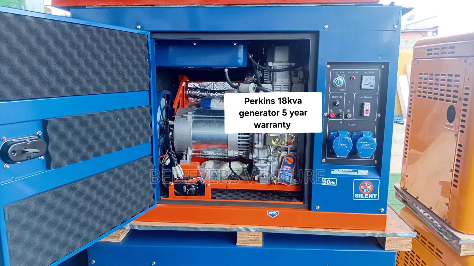Perkins 18KVA Diesel Generator – Ready for Heavy Duty Power