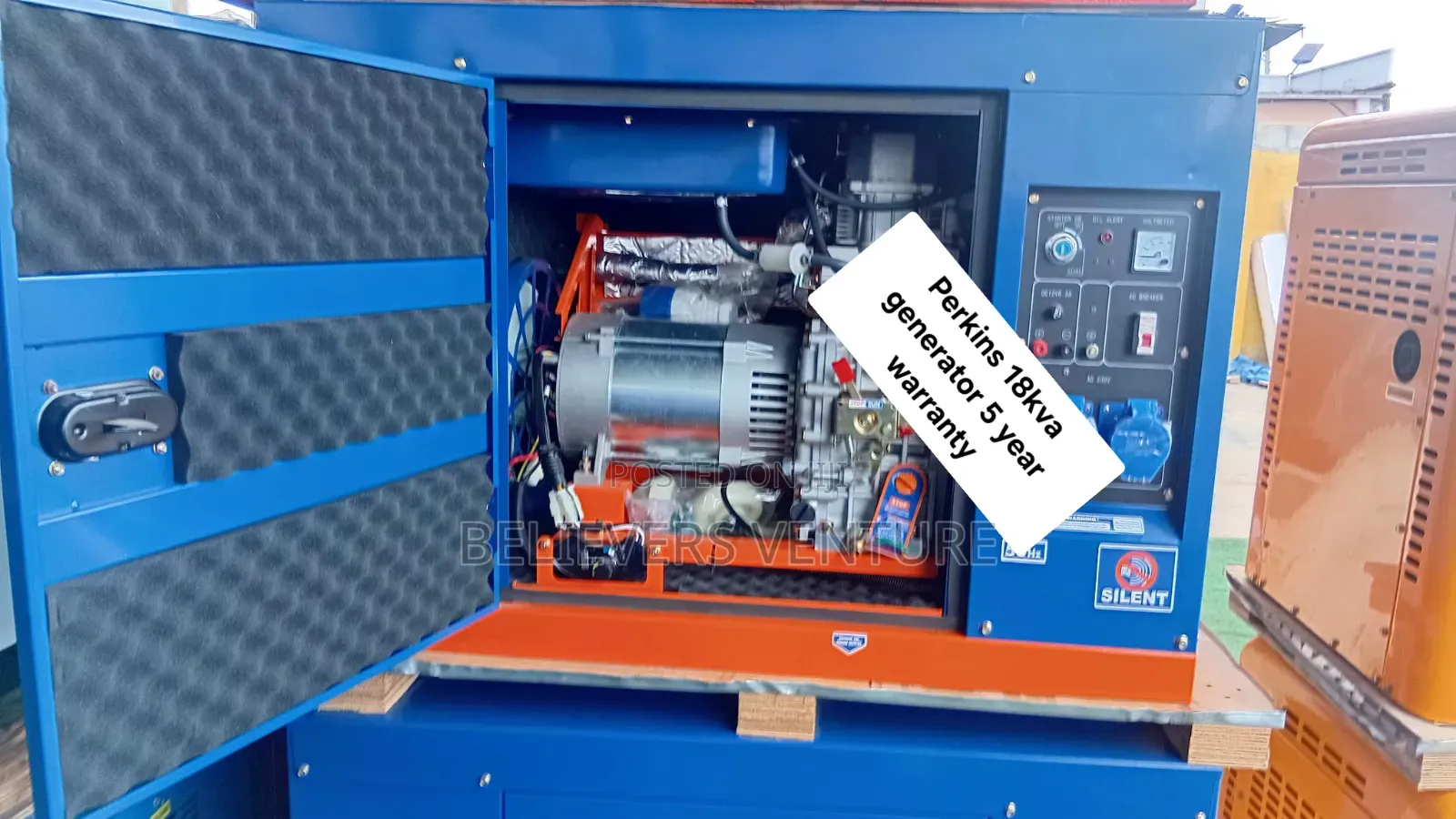 Perkins 18KVA Diesel Generator – Ready for Heavy Duty Power
