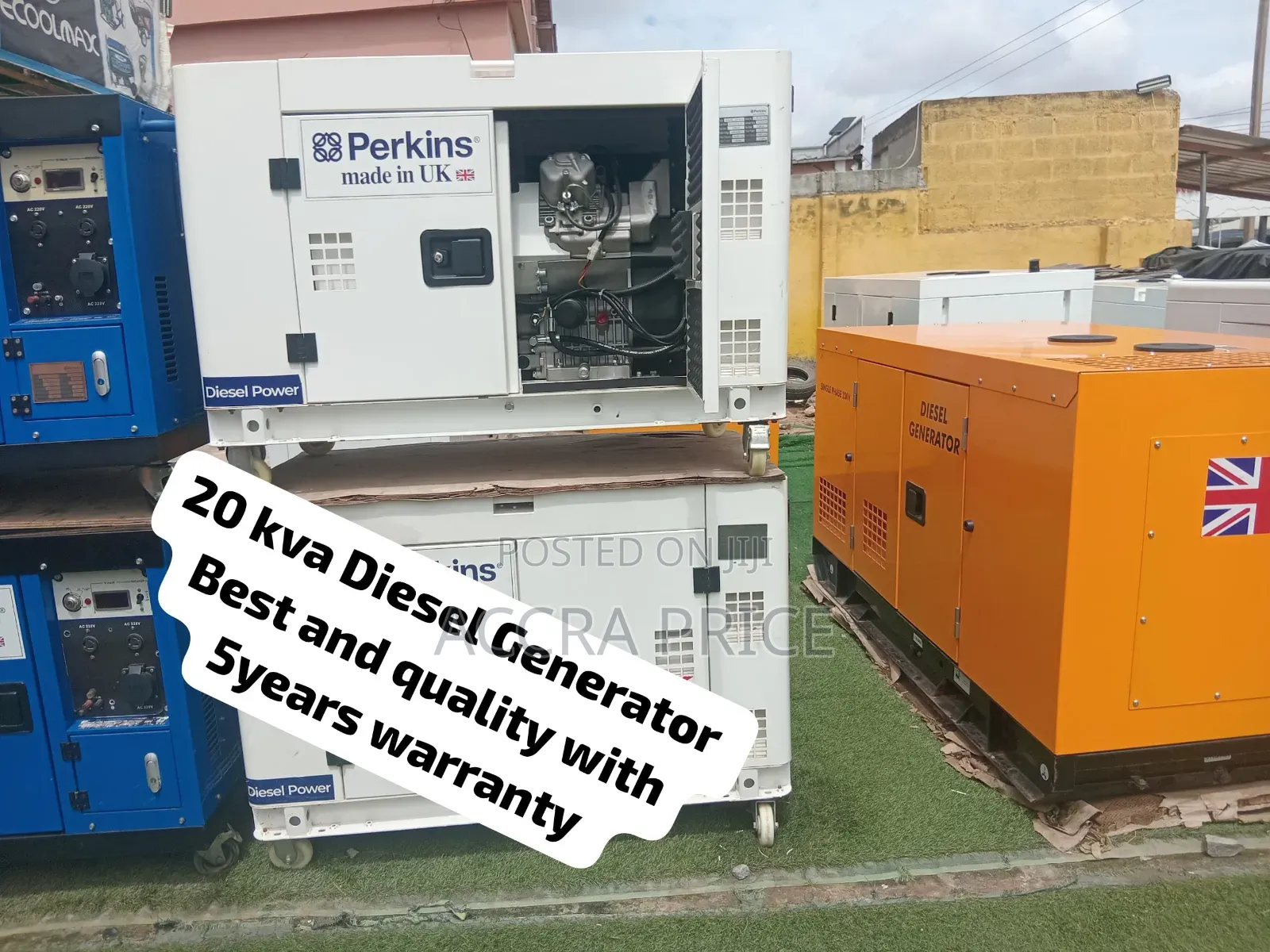 Premium Quality 20KVA Diesel Generator – Strong Engine Long-Lasting
