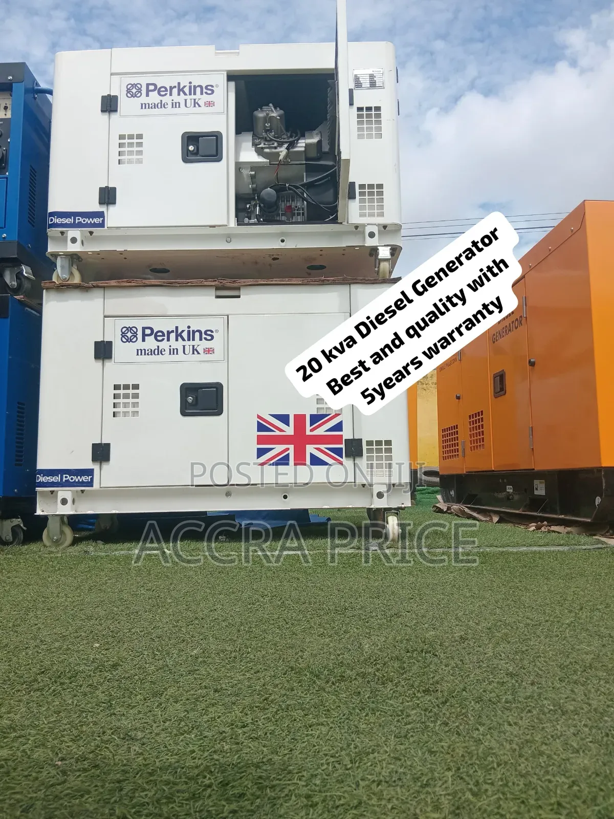 Premium Quality 20KVA Diesel Generator – Strong Engine Long-Lasting
