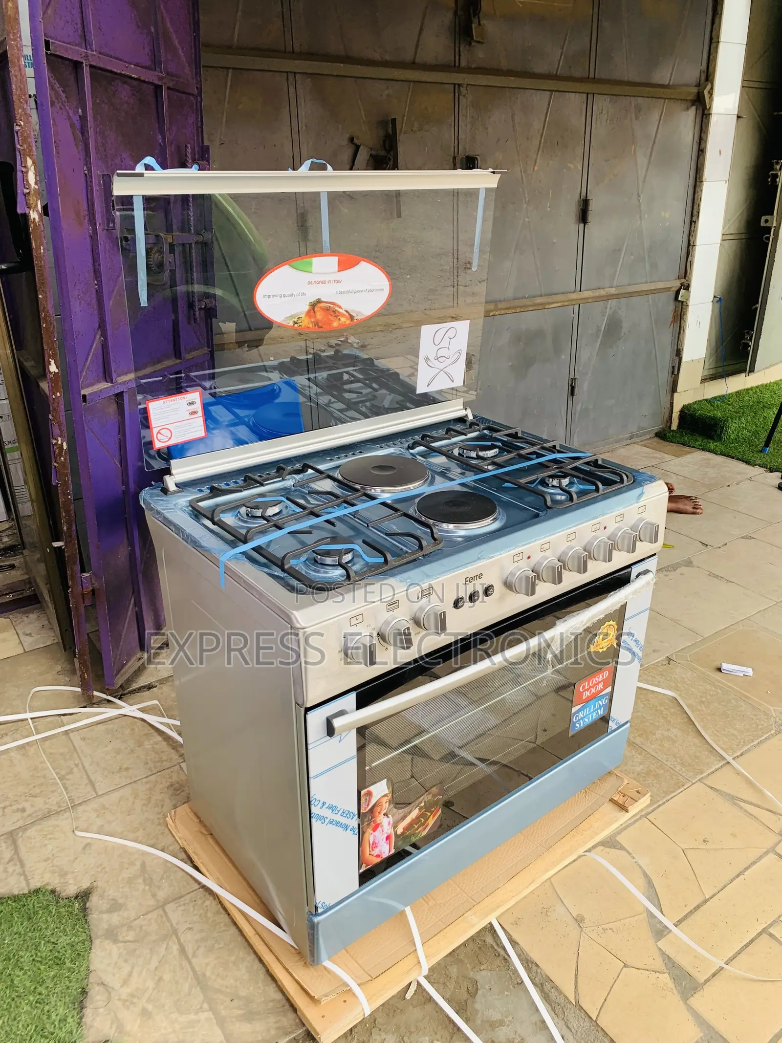 Call and Order for Gas Electric Cooker Oven 4-2 60/90