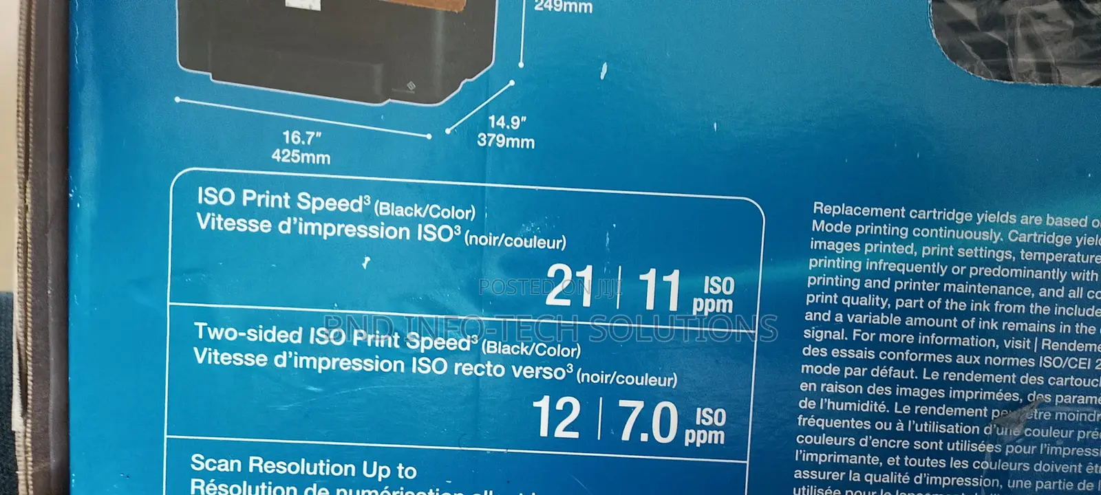 Epson Workforce Pro WF-3823 Wireless Color All-in-One Inkjet Printer