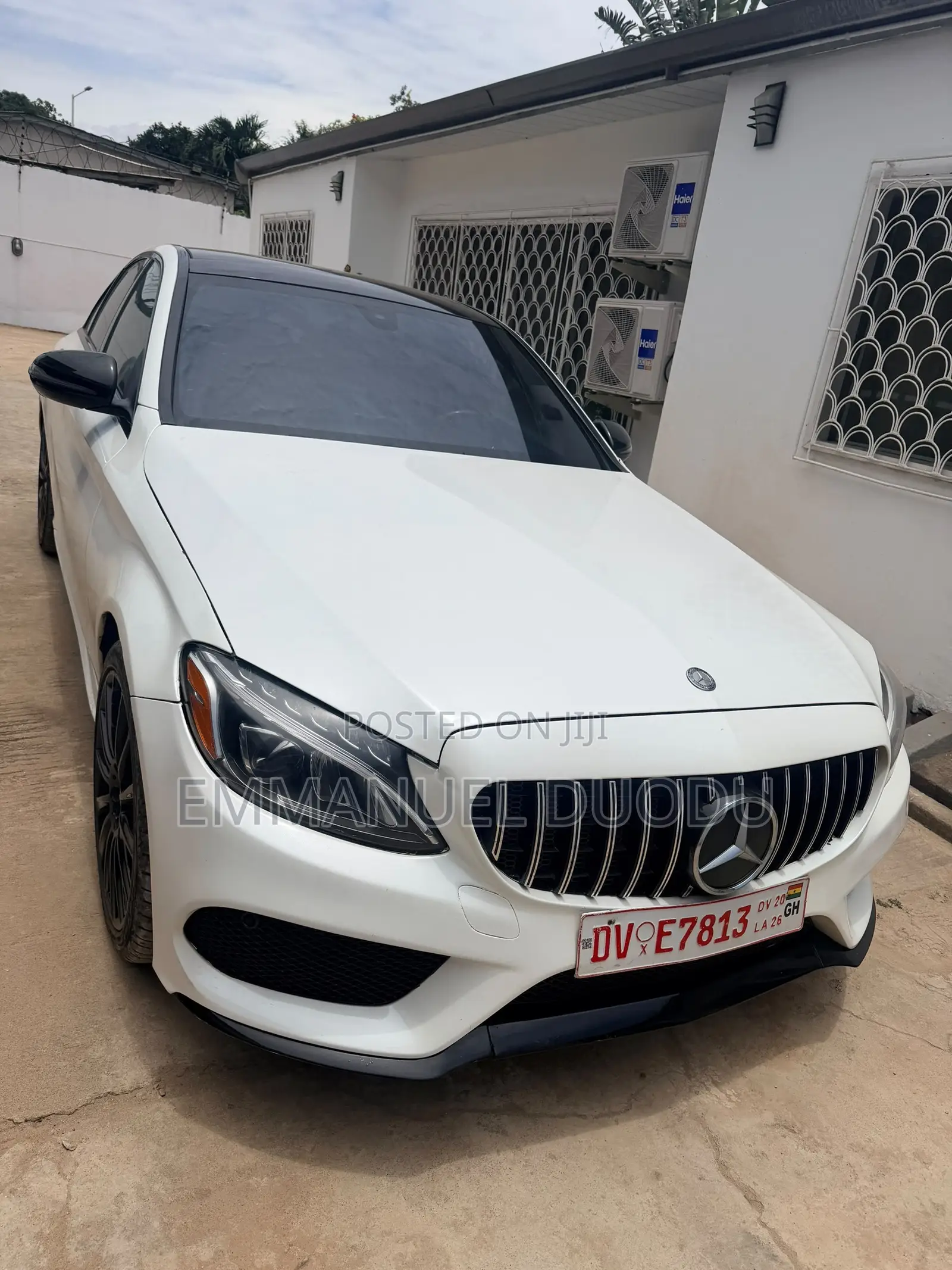 Mercedes-Benz C300 Sport 4Matic Sedan AWD (2.0L 4cyl 7A) 2017 White