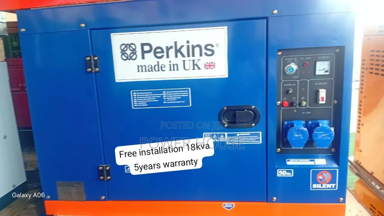 Perkins 18KVA Silent Diesel Generator – Quality Power 18kva