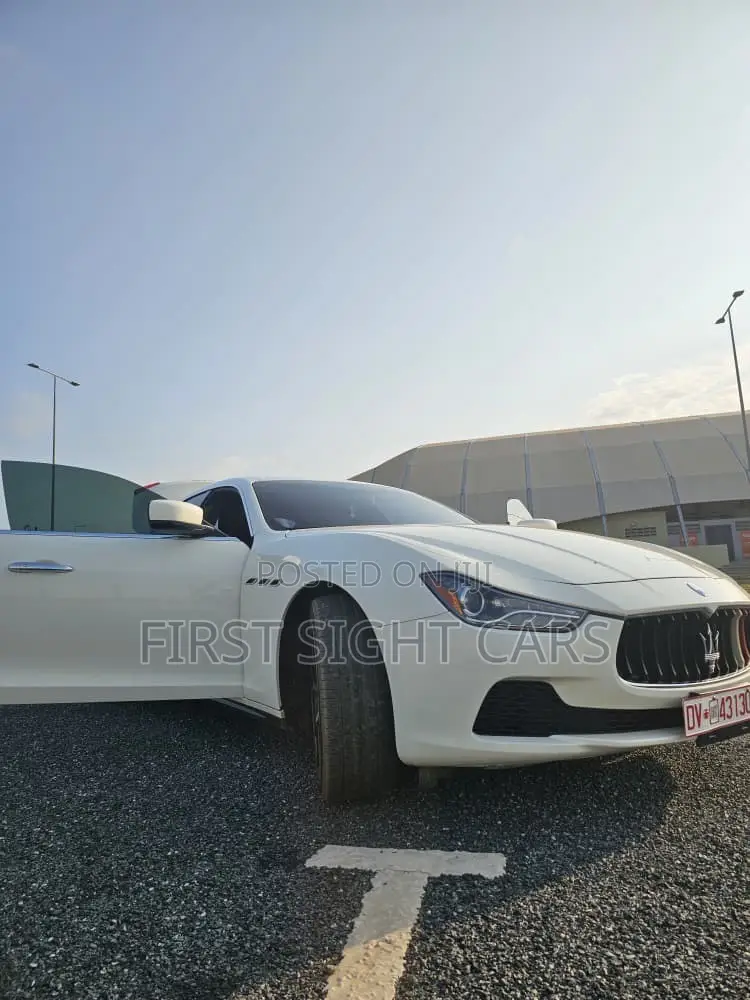 Maserati Ghibli 4dr Sedan (3.0L 6cyl Turbo 8A) 2015 White