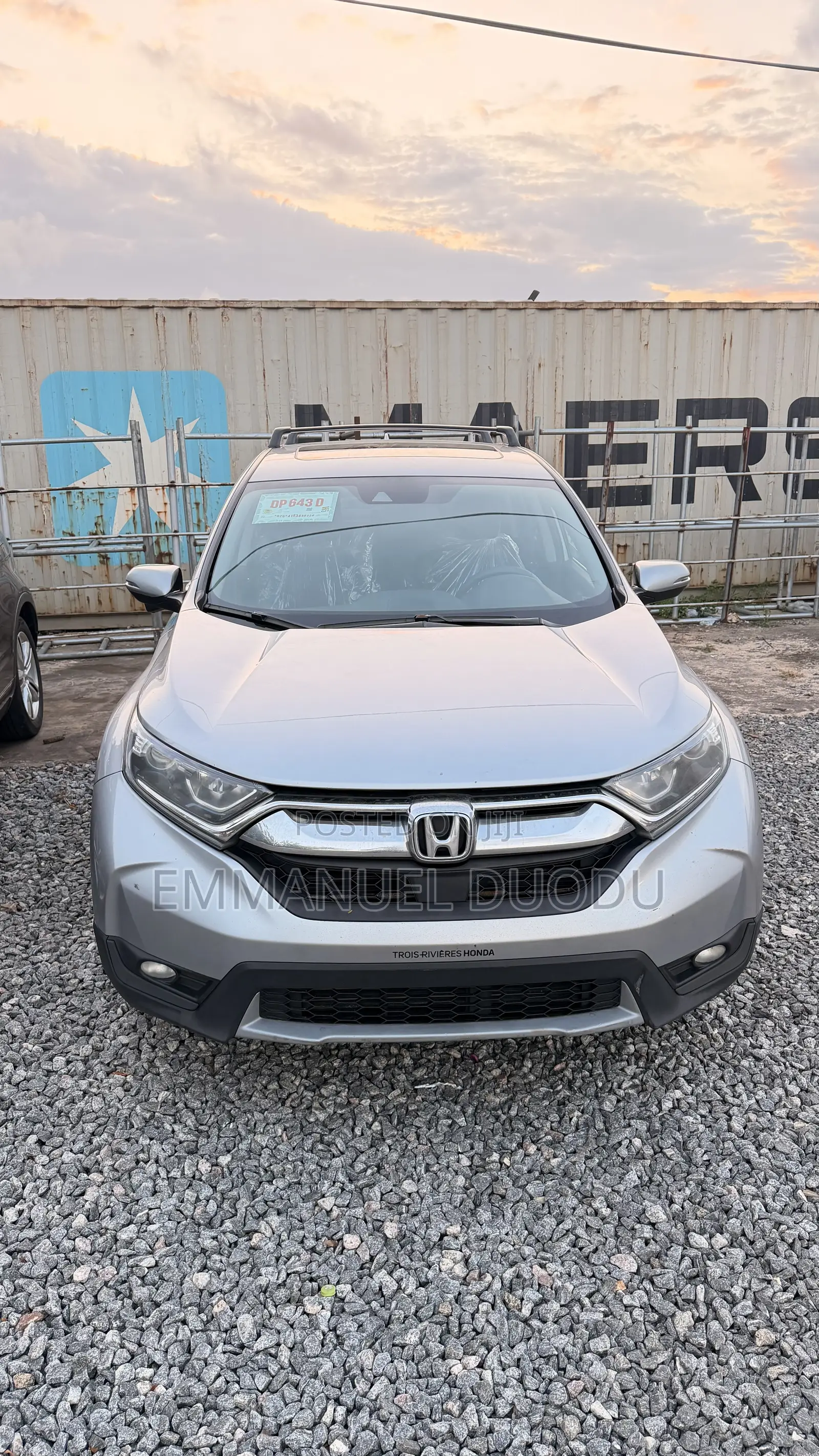 Honda CR-V EX AWD 2018 Silver