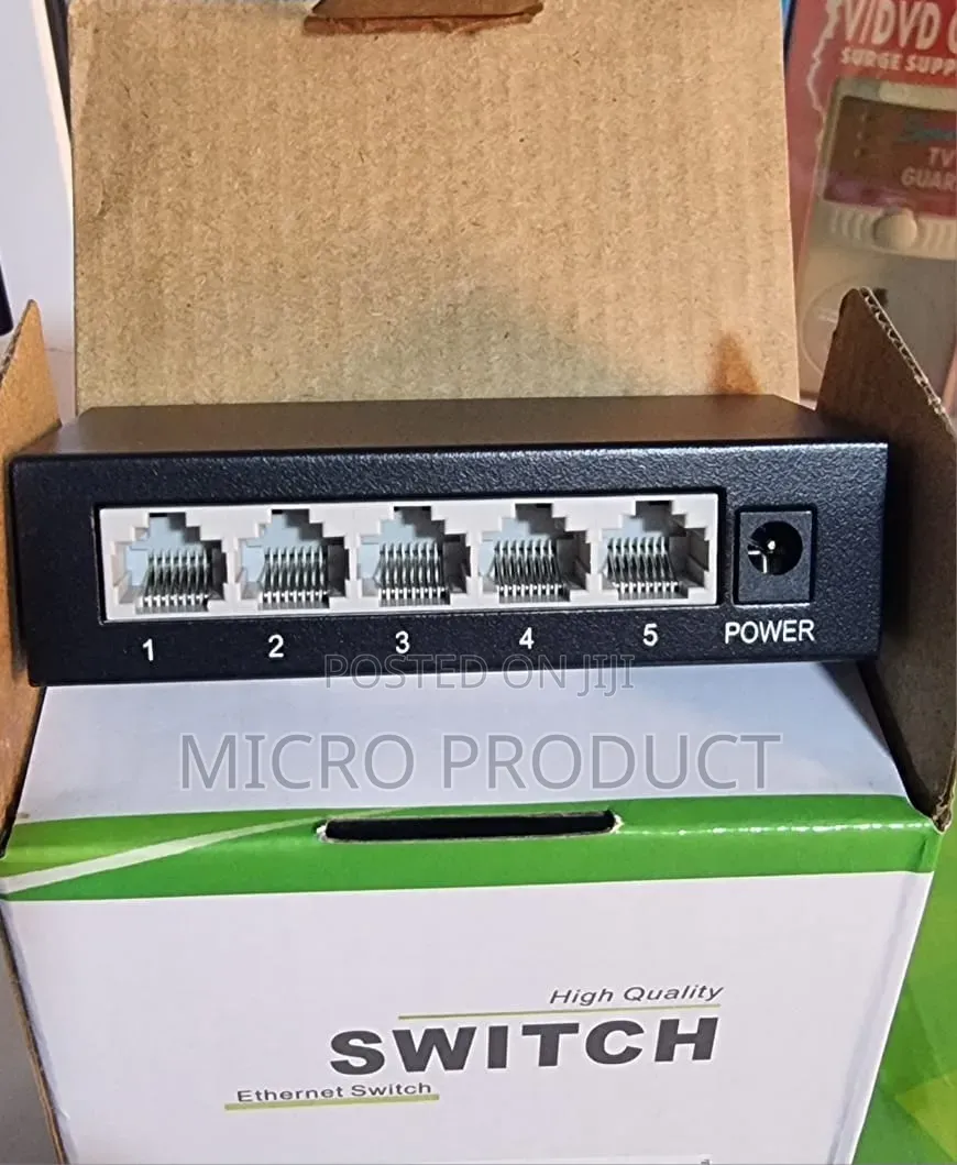 5 Port Gigabit Desktop Network Switch