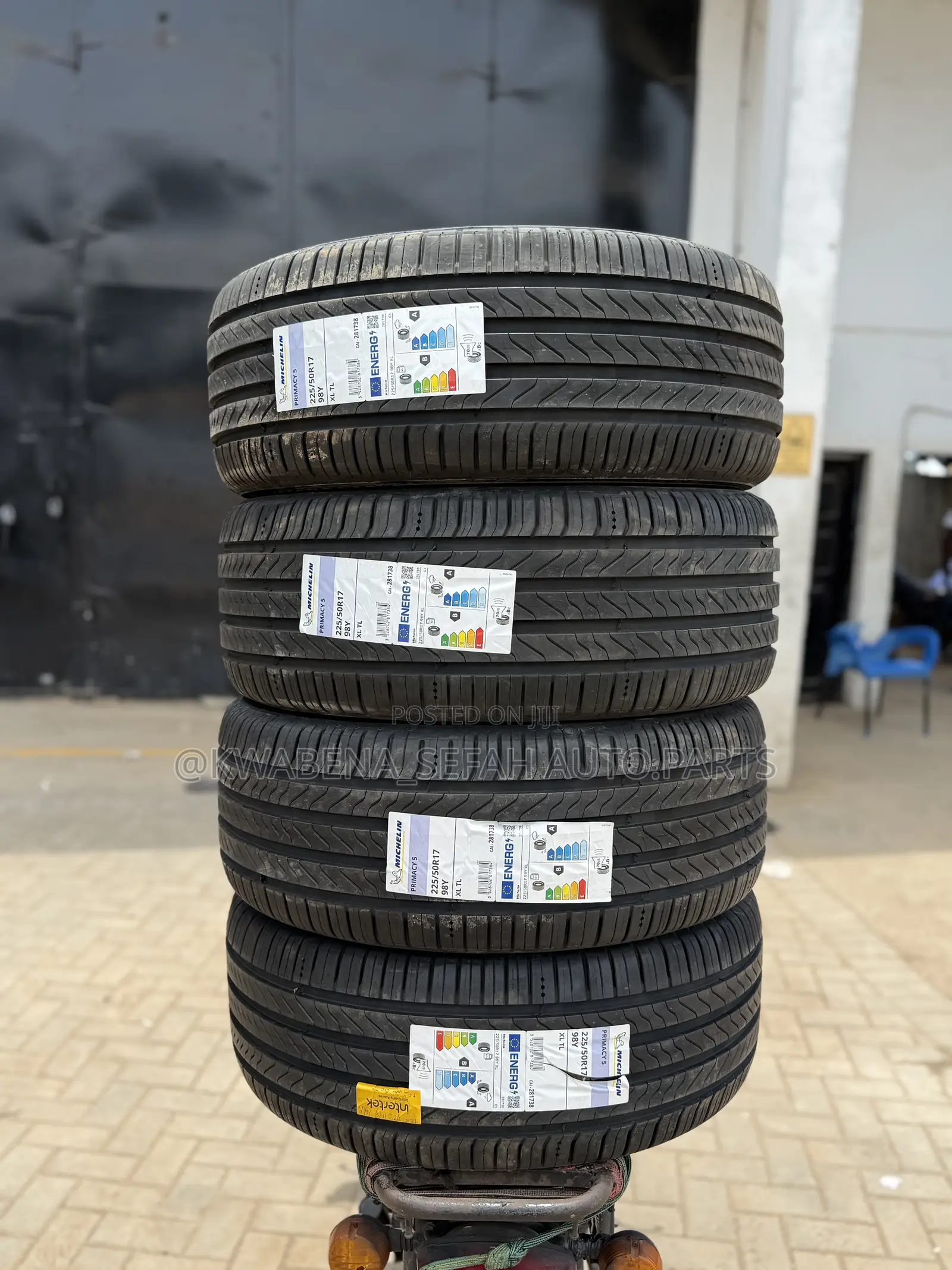 Original Michelin 225/50r17 Tyres Available for All Cars