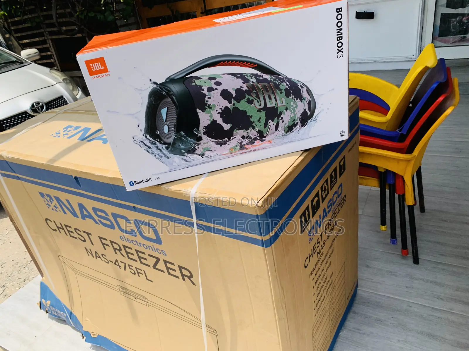 Brabd New Boombox 3 Bluetooth Speaker