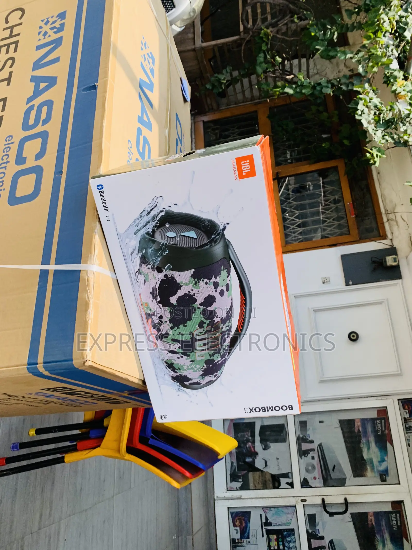 Best Buy for Less JBL Boombox 3 Portable Bluetooth Speaker