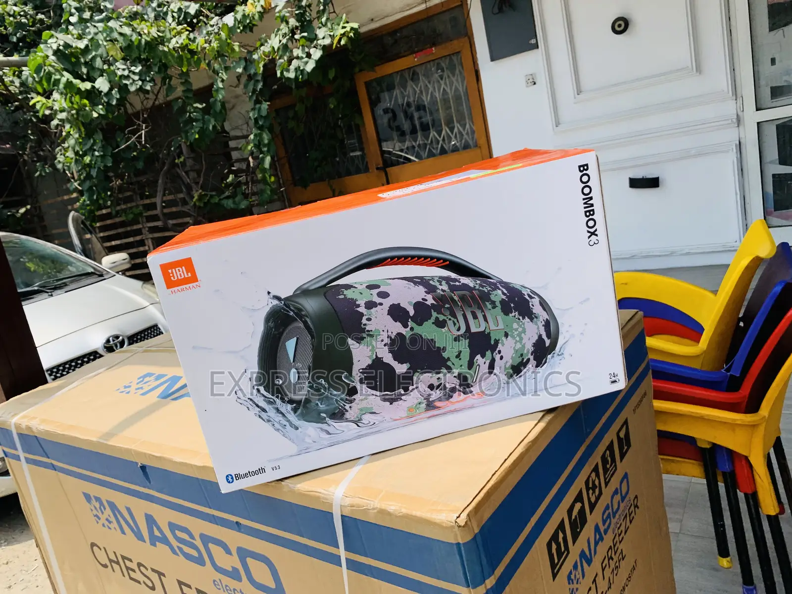 Ultra High Quality Bluetooth Wireless Speaker JBL Boombox 3