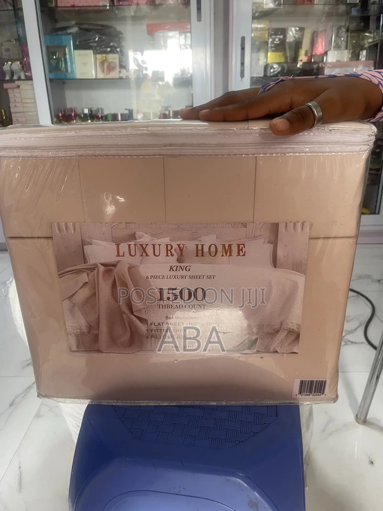 King Size 6pcs High Quality Luxury Home Bedsheets