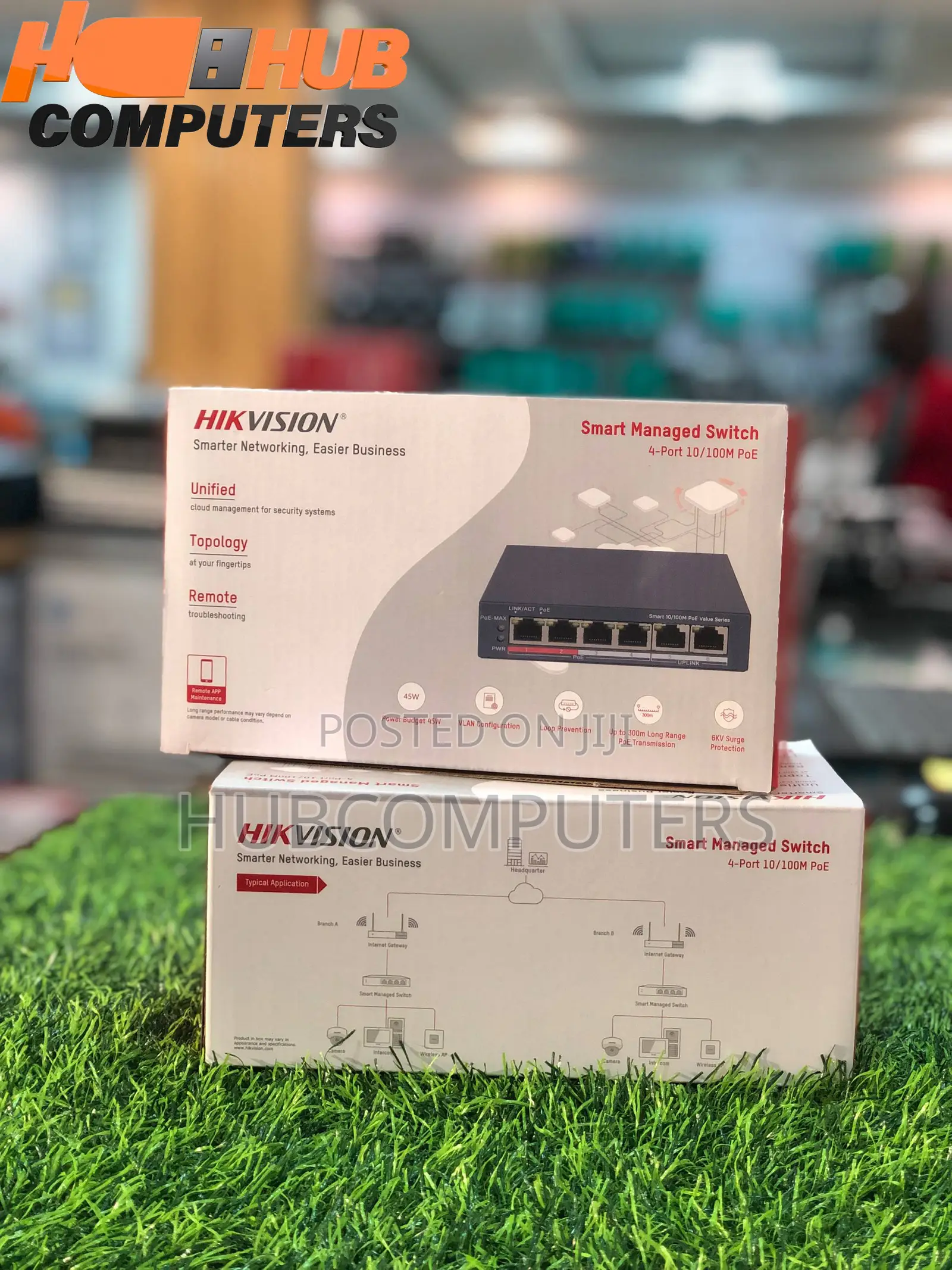Hikvision DS-3E1106P-EI/M 4 Port PoE Smart Managed Switch