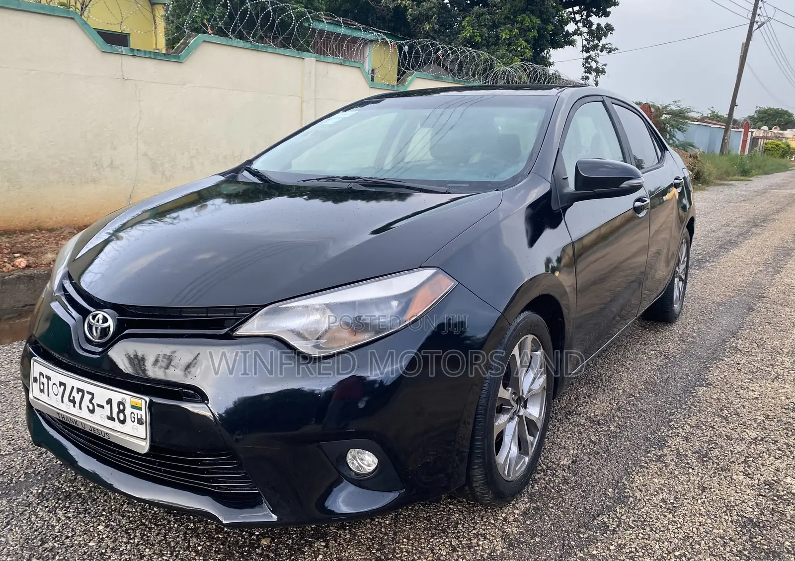 Toyota Corolla S 4dr Sedan (1.8L 4cyl CVT) 2016 Black