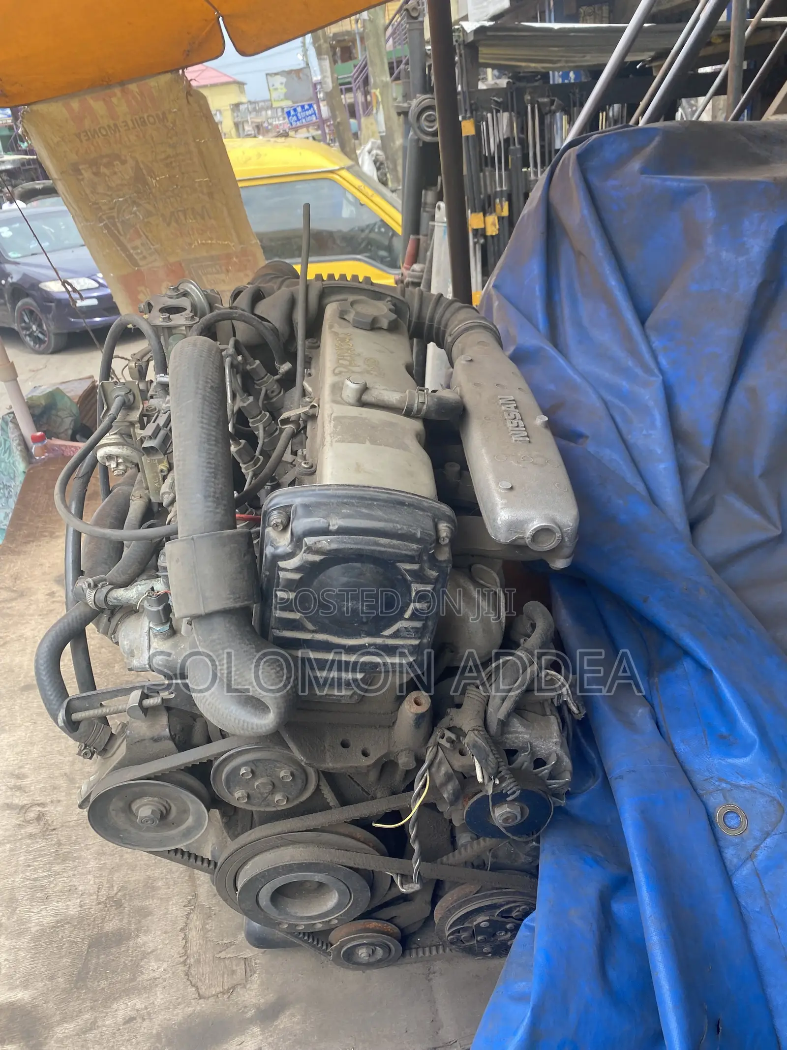 Nissan Hardbody Complete Engine With Gear