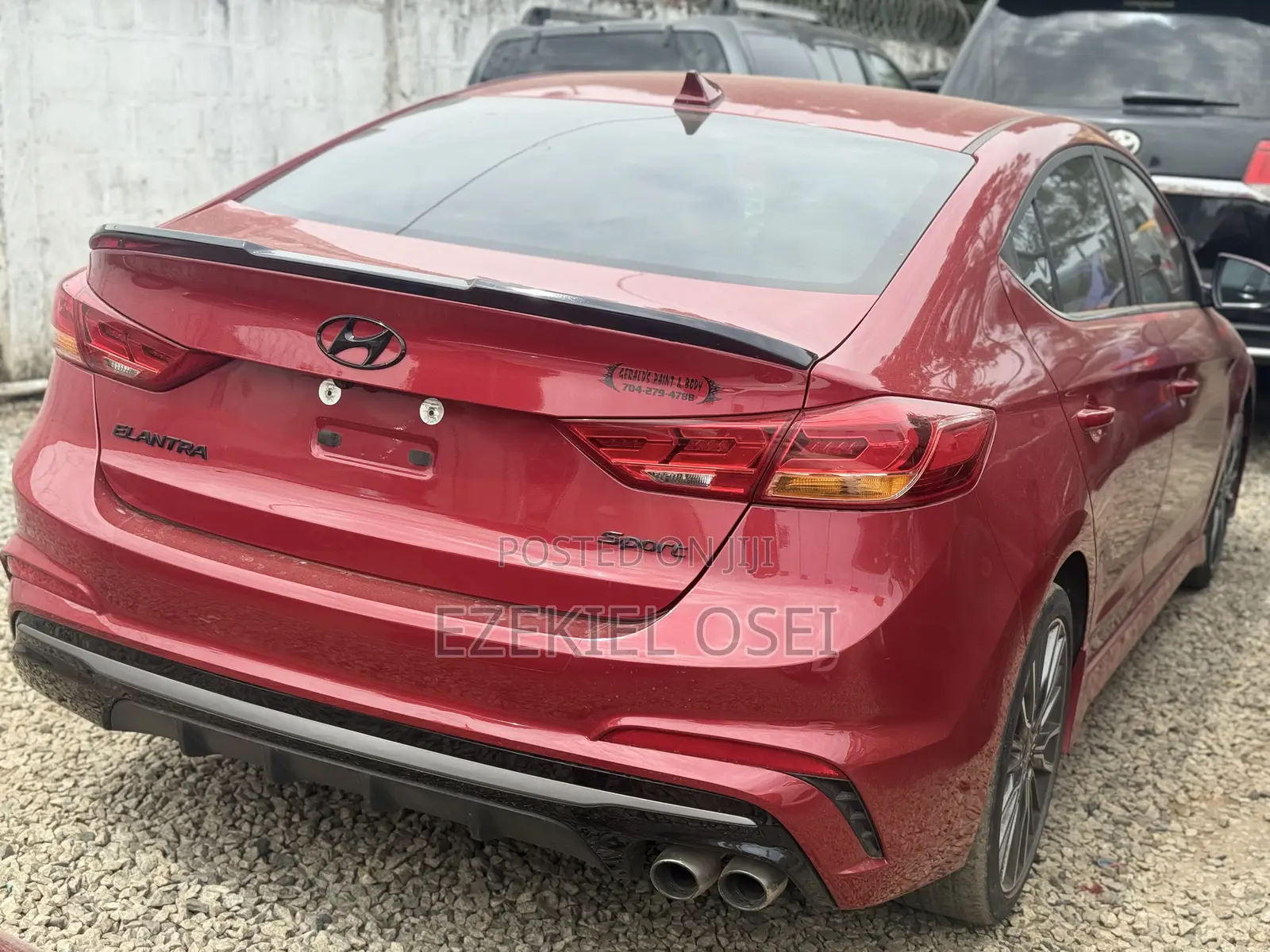 Hyundai Elantra Sport 2018 Red