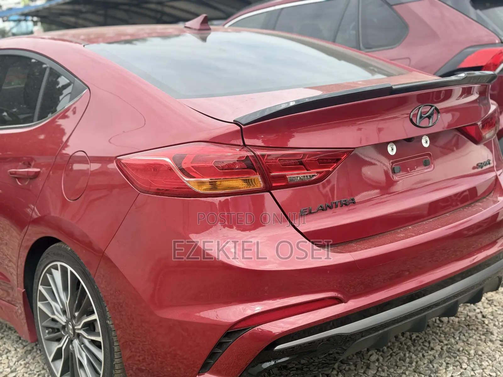 Hyundai Elantra Sport 2018 Red