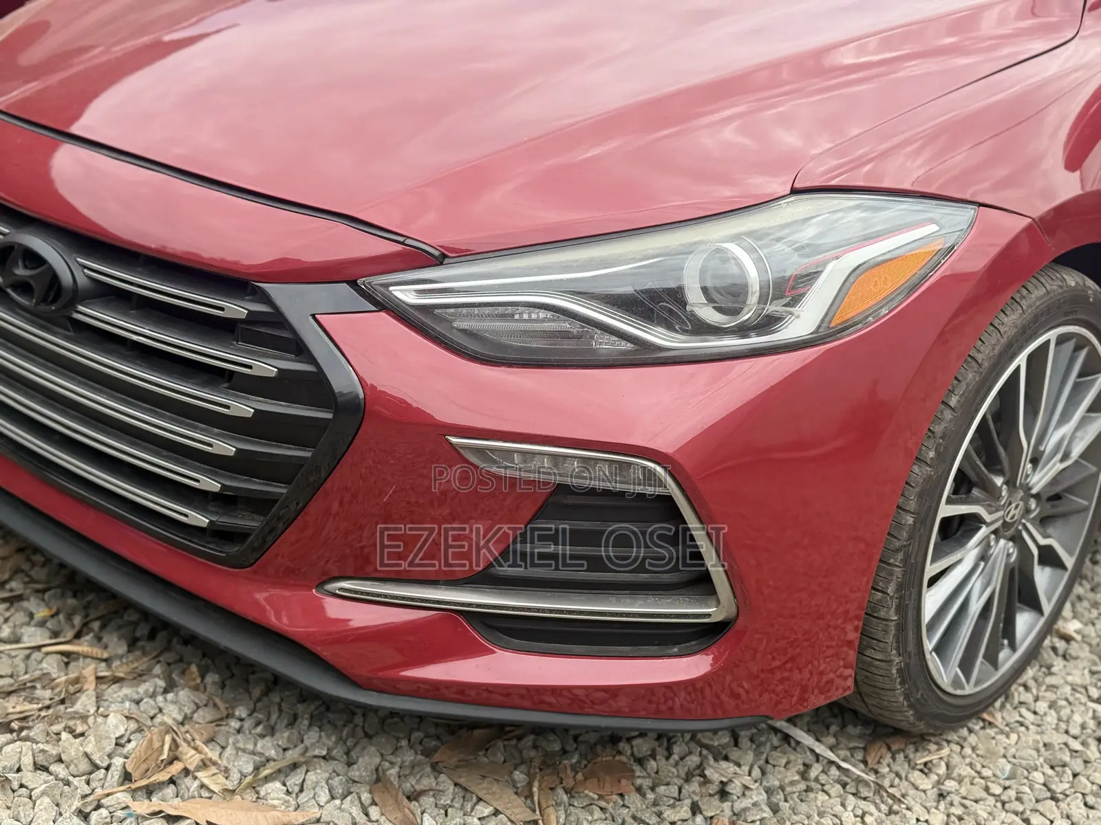 Hyundai Elantra Sport 2018 Red