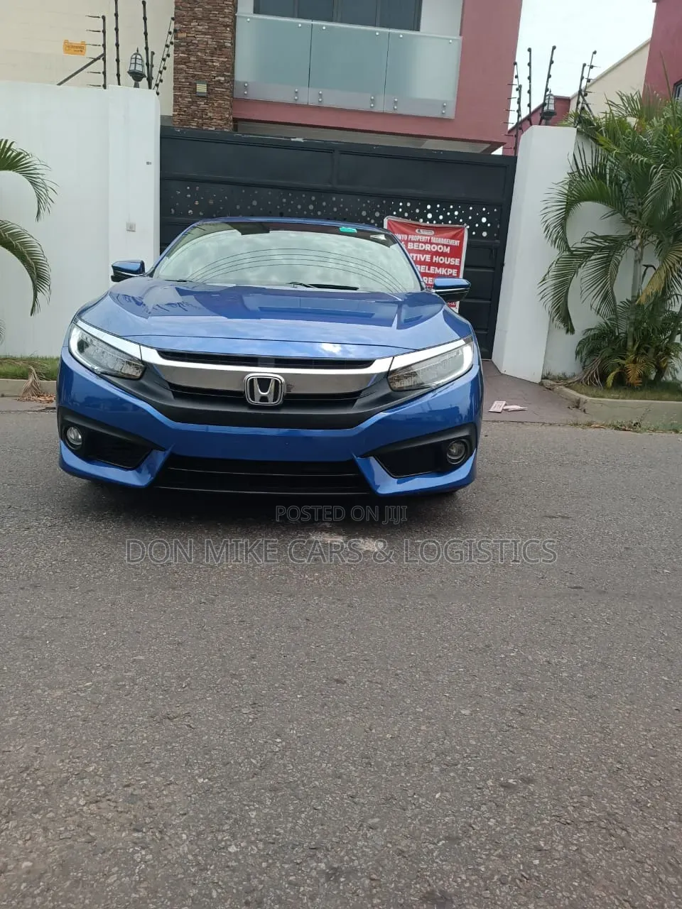 Honda Civic Touring Sedan 2018 Blue