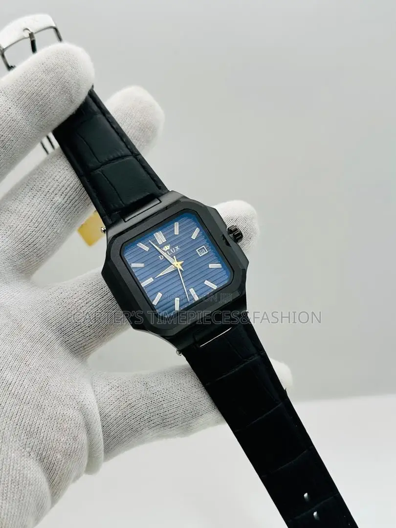 Delux Classic Leather Watch
