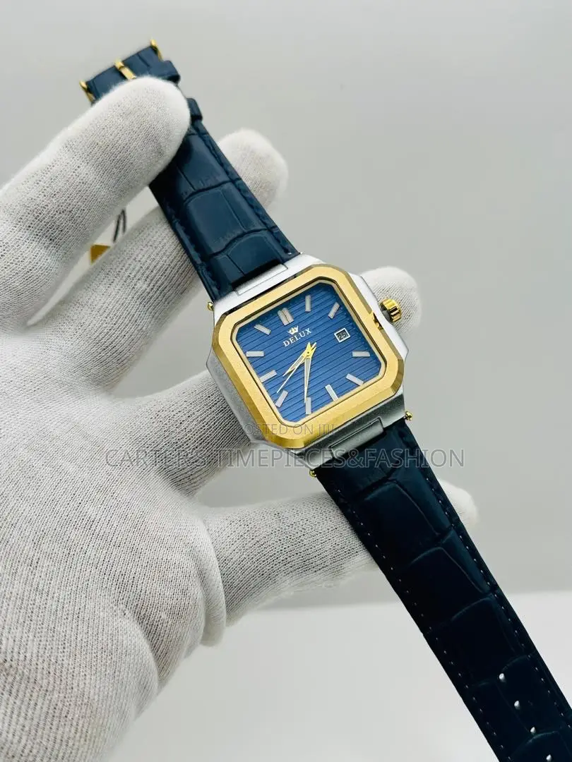 Delux Classic Leather Watch